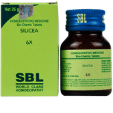 SBL Homeopathy Silicea Biochemic Tablet 6X